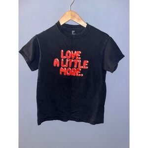 God Is Dope Black Short Sleeve T‎ Shirt Love A Little More Graphic Print